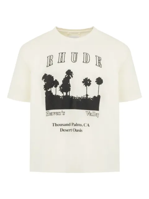 RHUDE graphic-print T-shirt