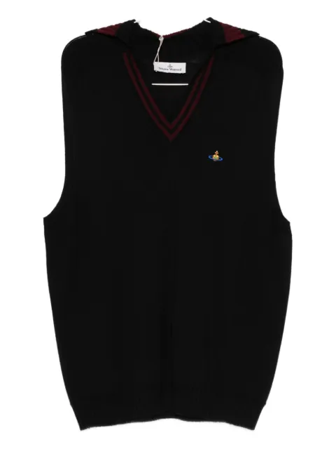 Vivienne Westwood V-neck sleeveless knitwear