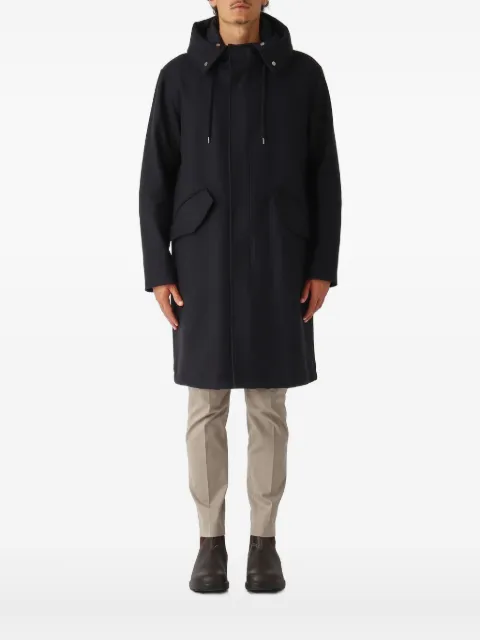 Herno hooded zip-up parka 