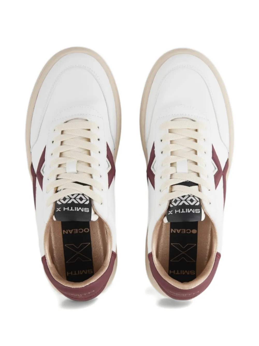 Alexander Smith 30 mm Ocean sneakers met applicatie Wit