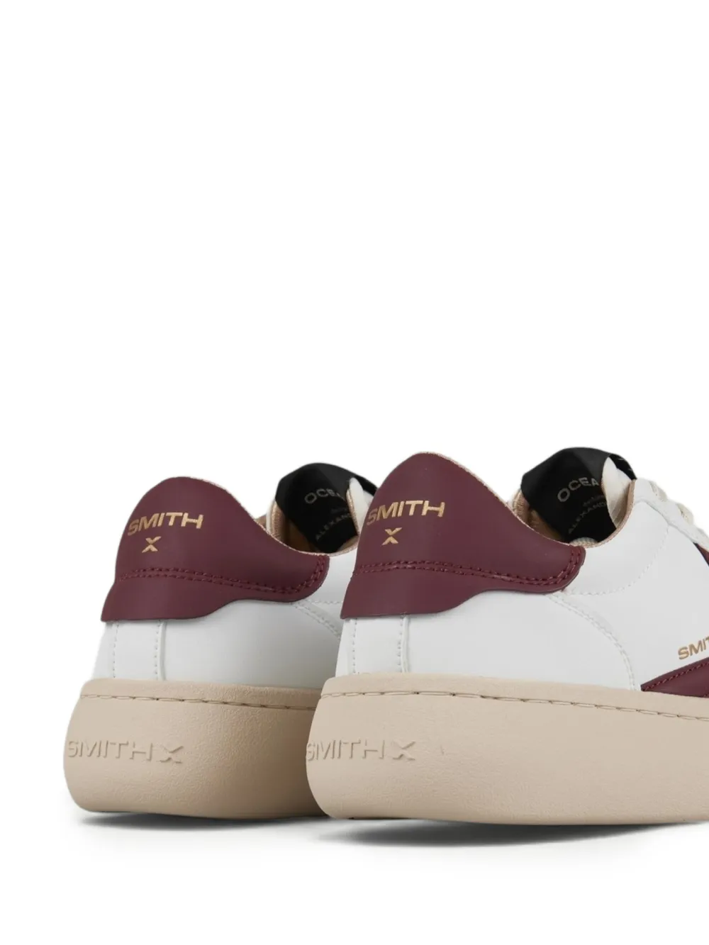 Alexander Smith 30 mm Ocean sneakers met applicatie Wit