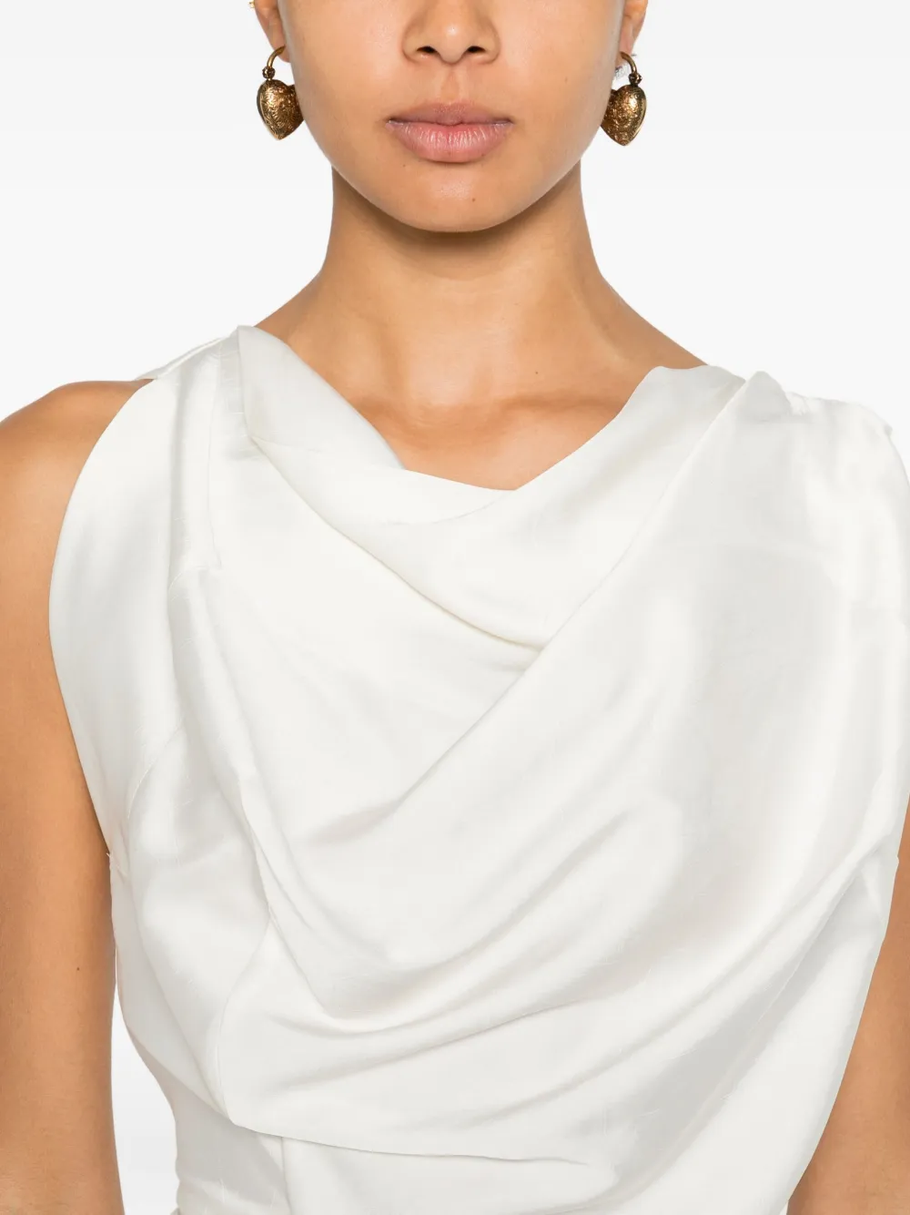 Vivienne Westwood Mouwloze jurk Beige