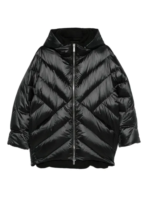 Moorer Wanita-Hc zip-fastening coat
