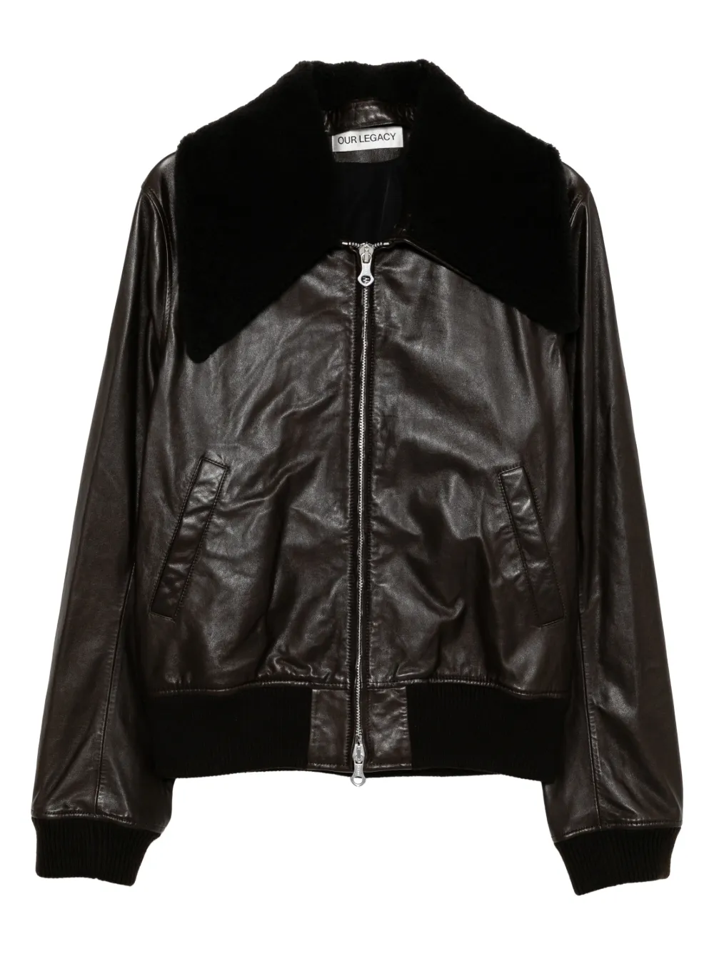 OUR LEGACY Pharos bomber jacket - ブラウン OUR LEGACY Pharos bomber jacket - ブラウン