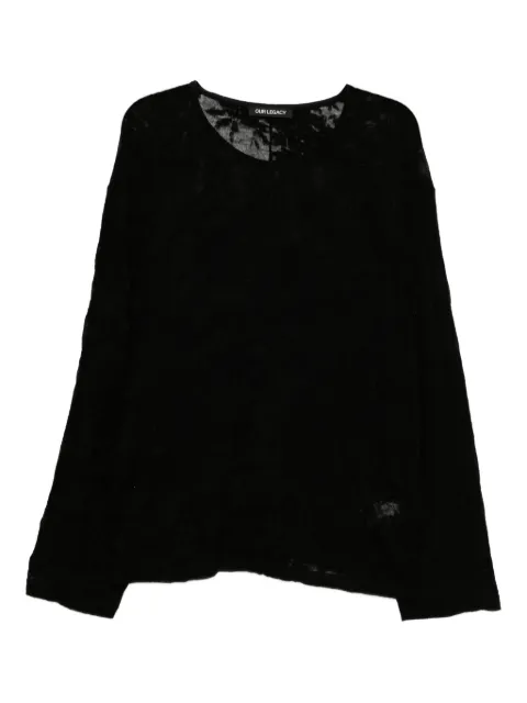 OUR LEGACY U-neck top