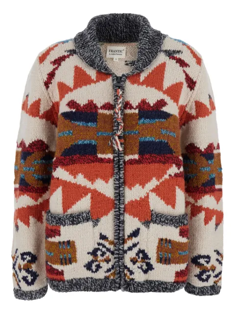 FRANTIC  기하학 모티프 가디건