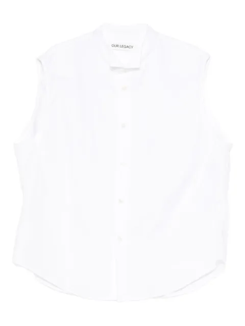 OUR LEGACY camisa sin mangas Wing