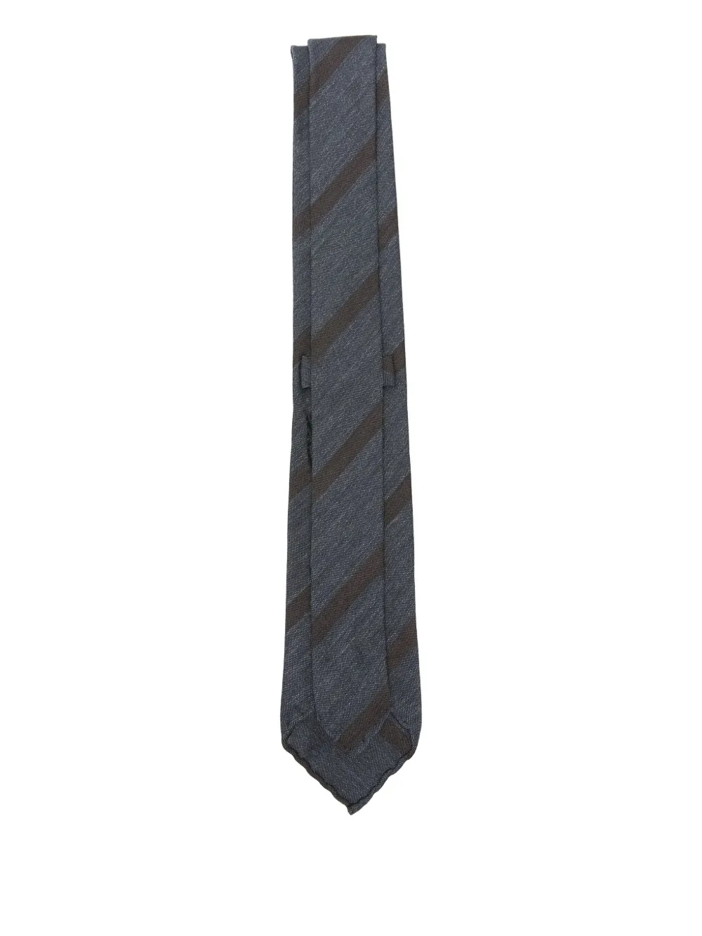 Dell'oglio striped tie - Grijs