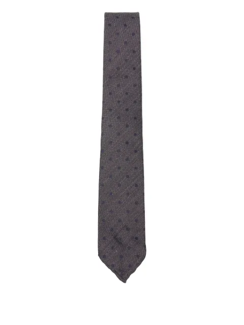 Dell'oglio polka dot tie