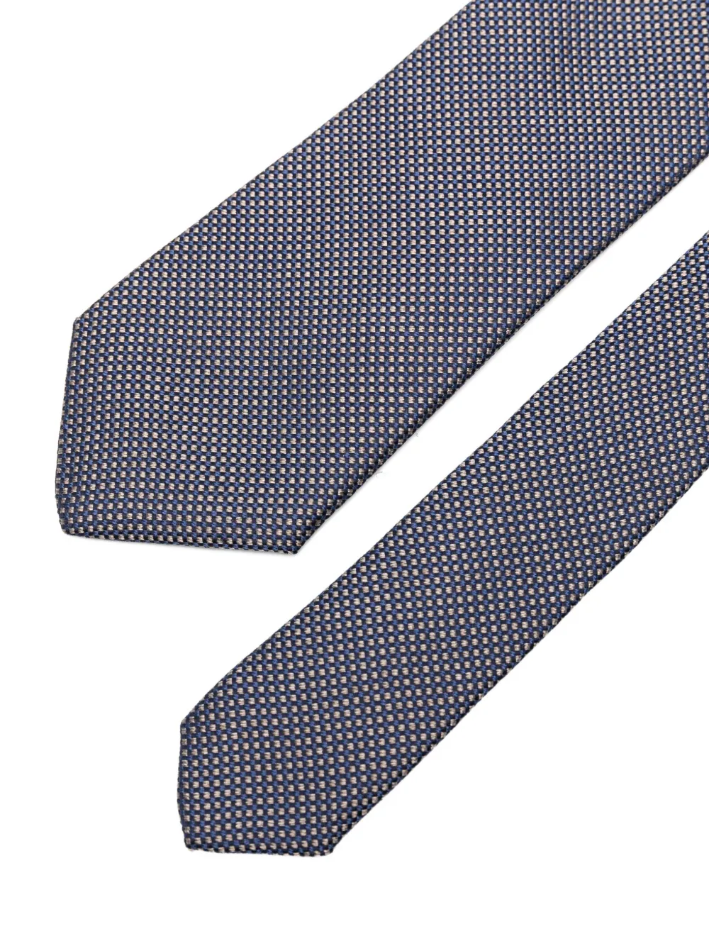 Dell'oglio Stropdas met patroon Blauw