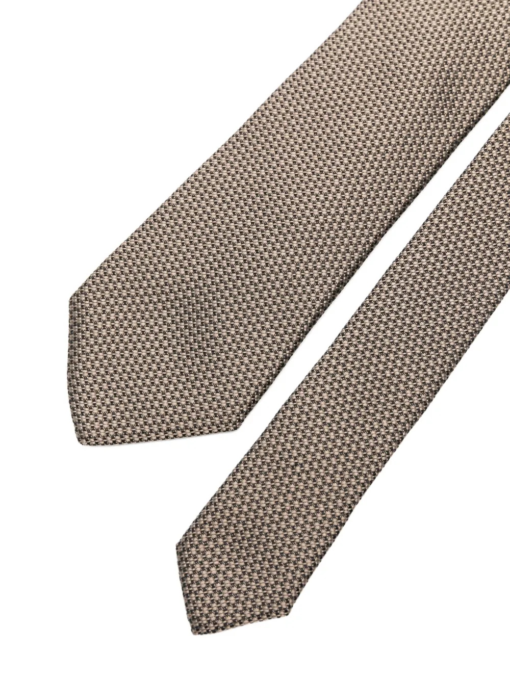Dell'oglio Patterned Tie In Green