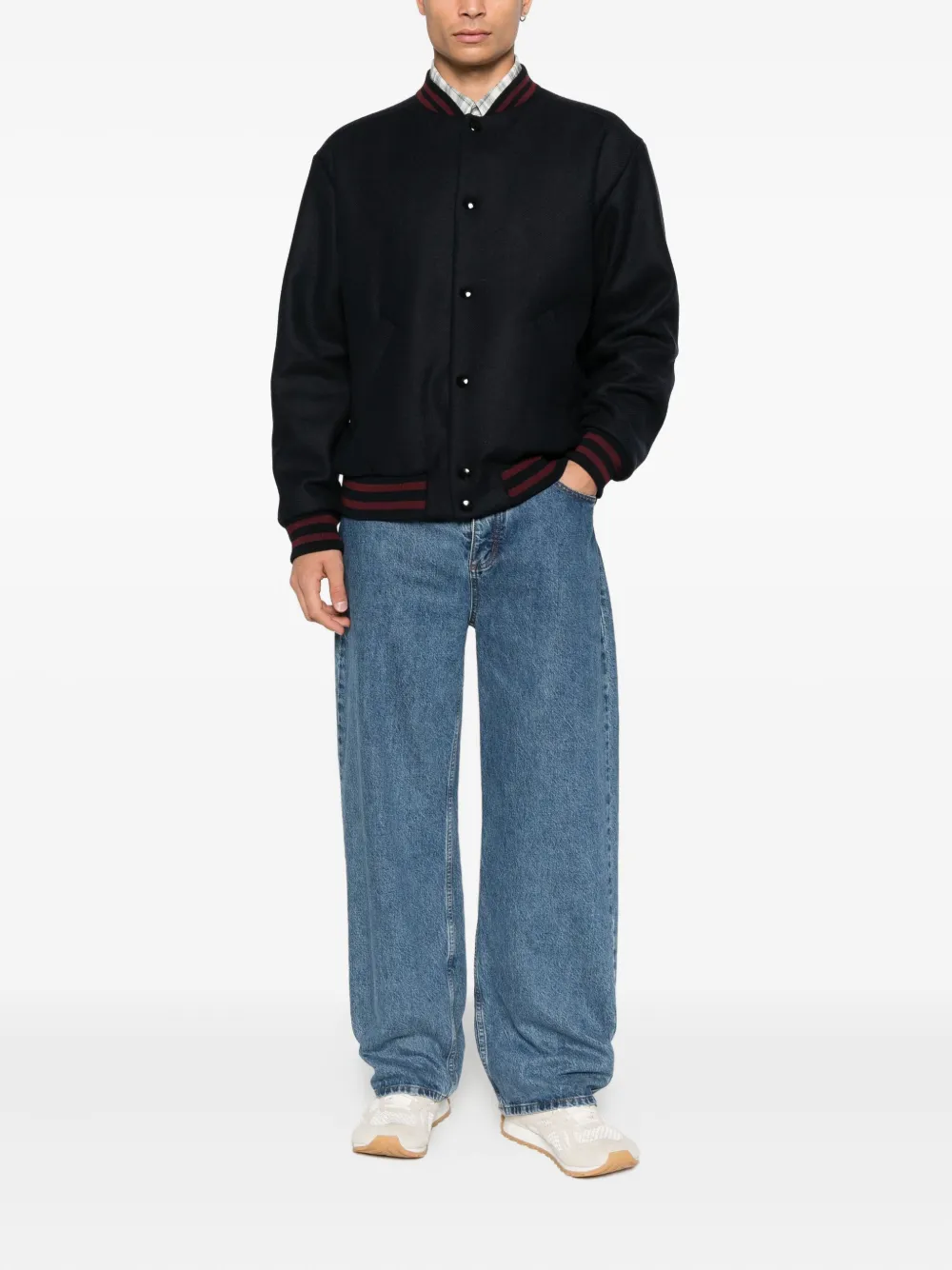 A.P.C. pocket striped jacket | Bomber Jackets | Image 2