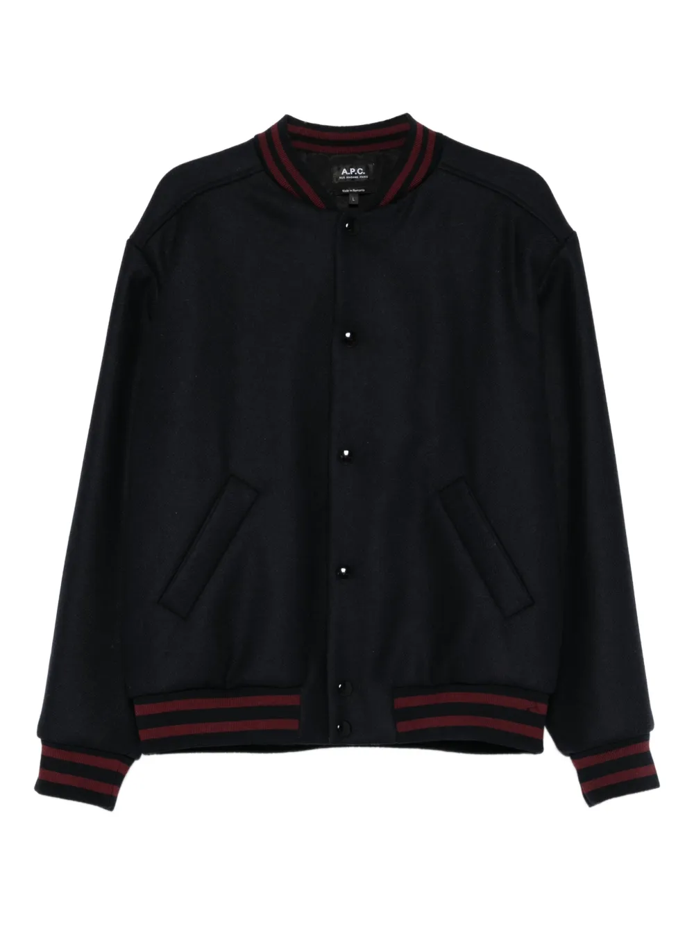 A.P.C. pocket striped jacket | Blue | Image 1