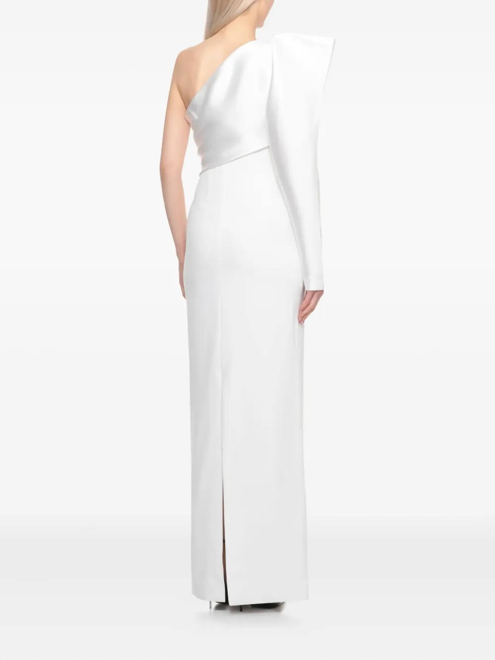 Solace London One-shoulder Dress In Multi