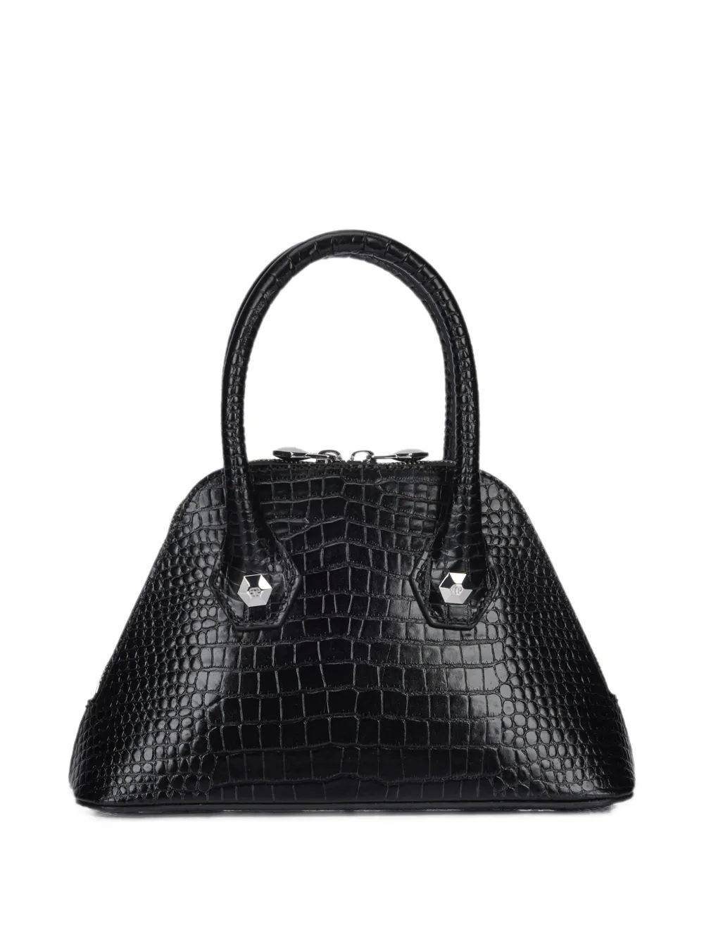 Philipp Plein Majestic shopper met krokodillenprint Zwart