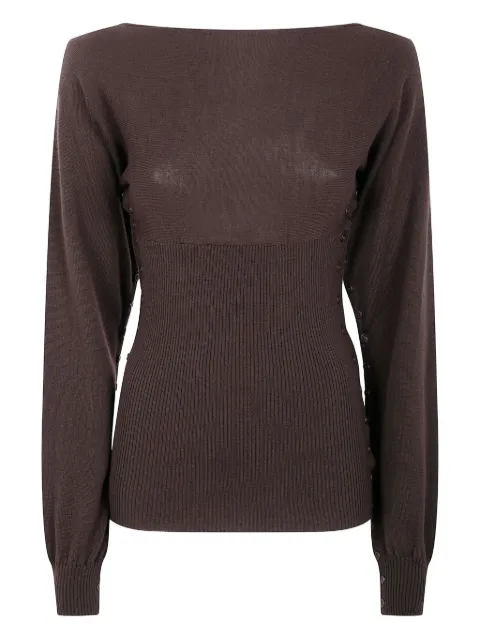 Paloma Wool ribbed buttoned sweater