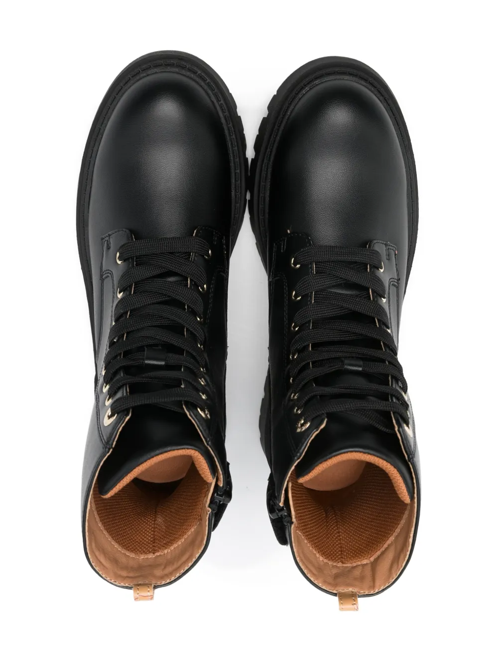Alviero Martini 1° Classe Lace Up-detailed Boots In Black