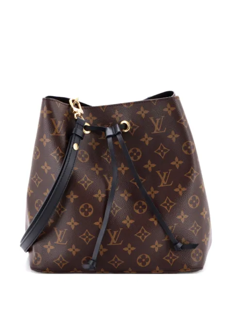 Louis Vuitton Pre-Owned 2021-2025 NeoNoe Handbag Monogram Canvas MM bucket bag