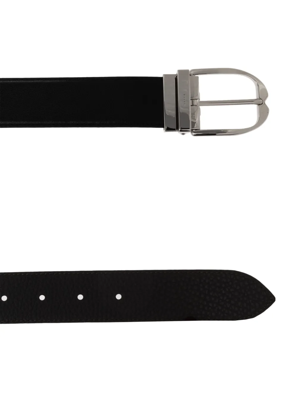 Bally Riem met logogesp Zwart