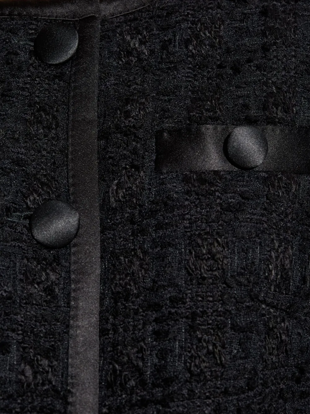 Dolce & Gabbana Jack met afwerking met knopen Zwart