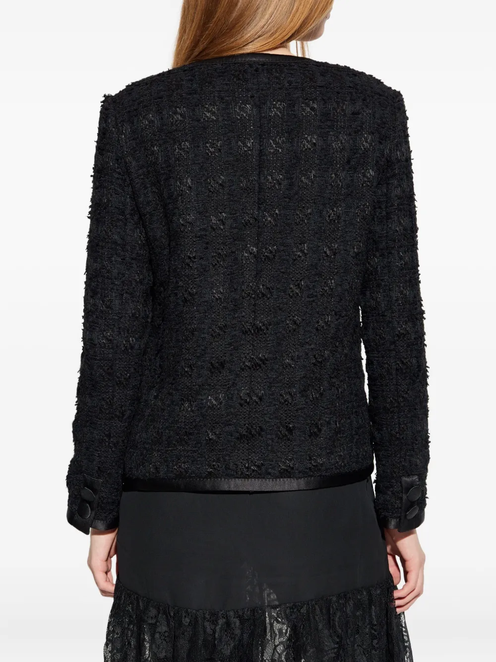 Dolce & Gabbana Jack met afwerking met knopen Zwart