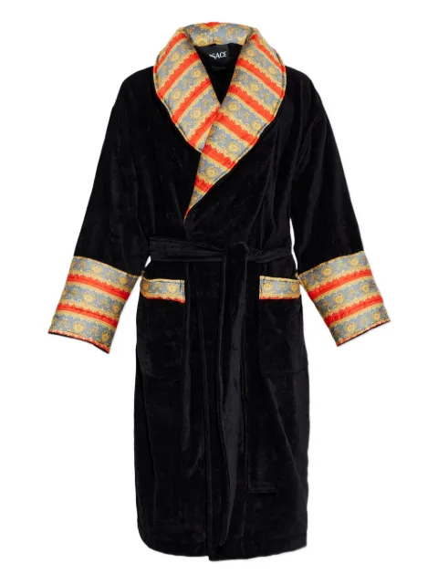 Versace striped bath robe