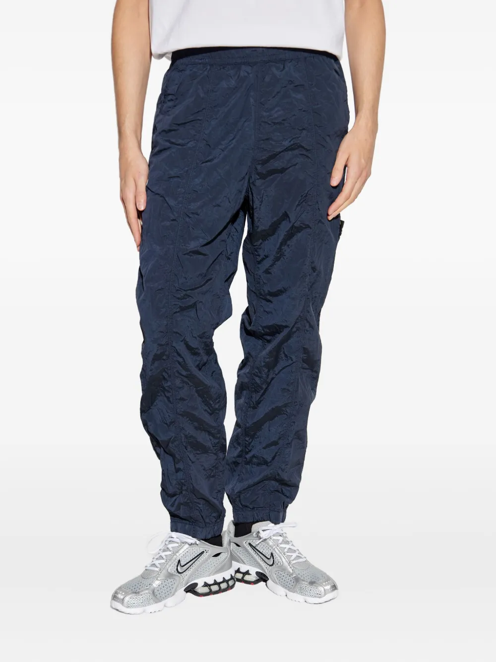 Stone Island Trainingsbroek met logopatch Blauw