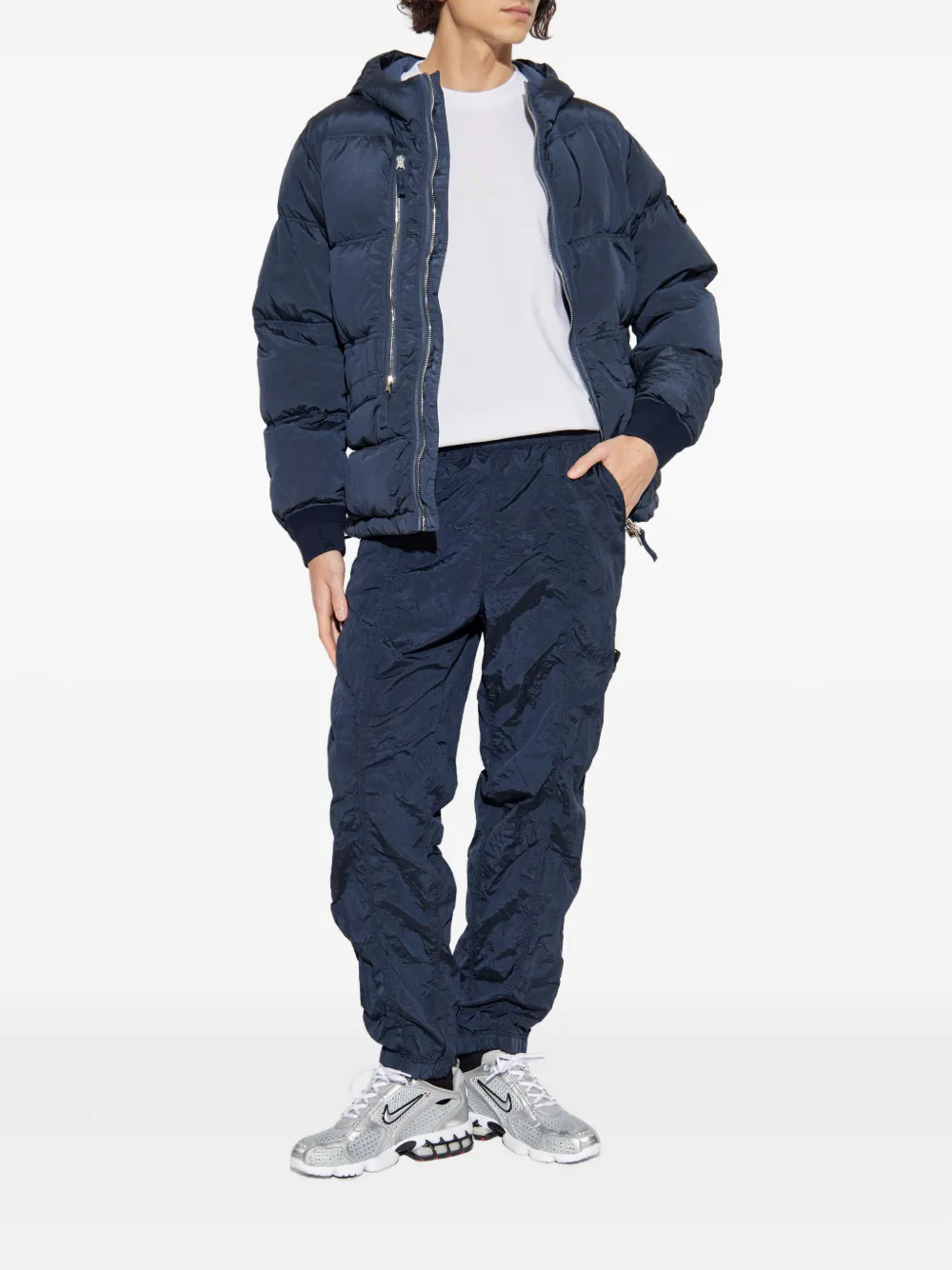 Stone Island logo-patch track pants | Sweatpants | Image 2