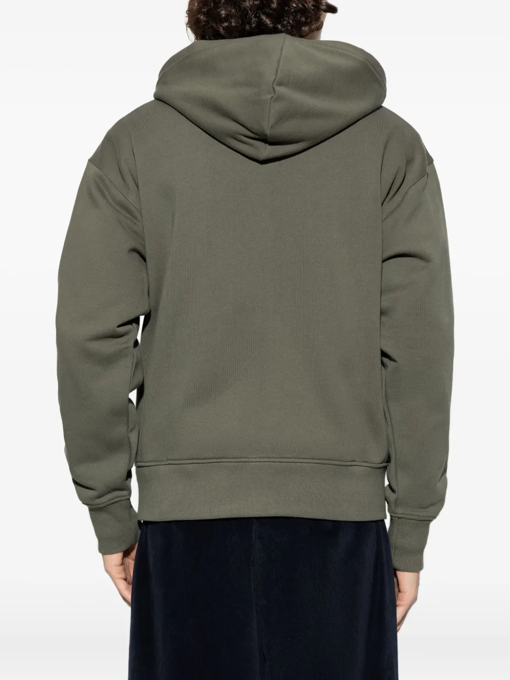 Bally Hoodie met geborduurd logo Groen