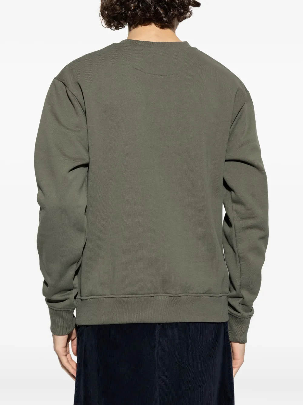 Bally Sweater met geborduurd logo Groen