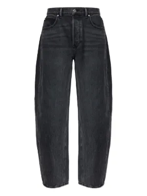 alexanderwang デニム ブラックデニム ラインストーン Alexander Wang ラインストーン デニムショーツ | ブルー