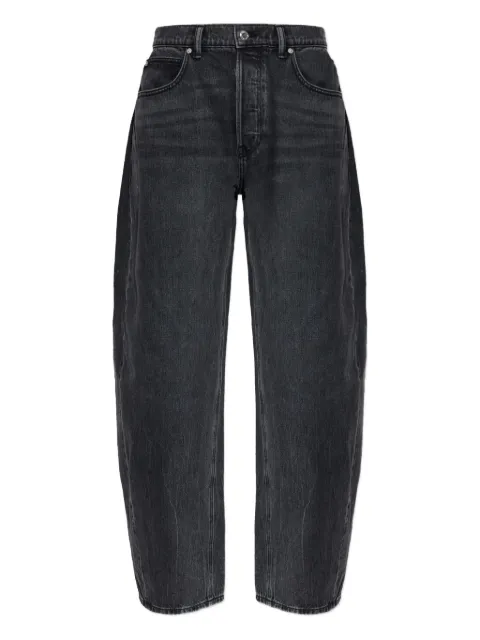 Alexander Wang jeans con apliques de strass