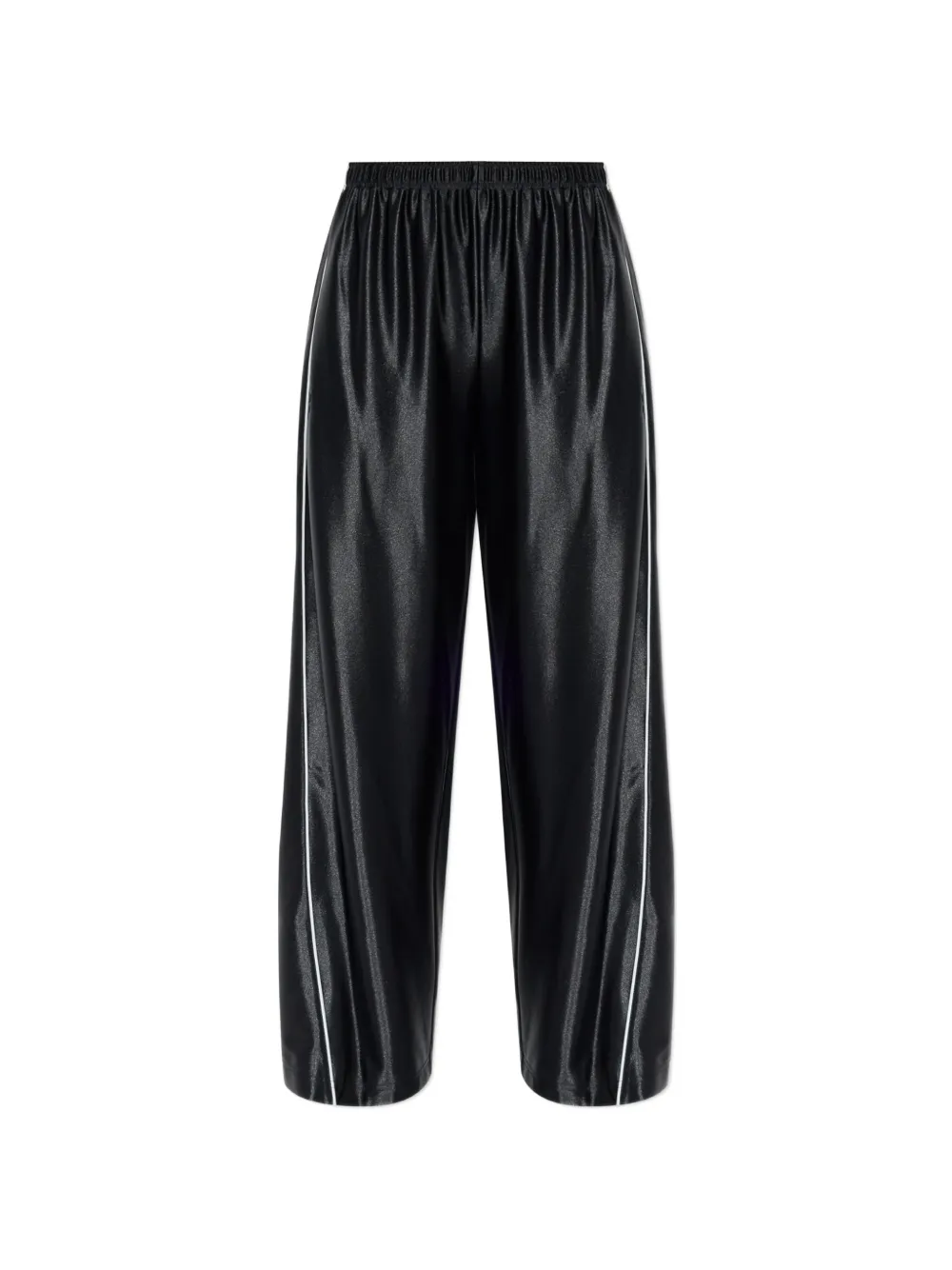 Alexander Wang elasticated-waistband trim-detal trousers - Nero