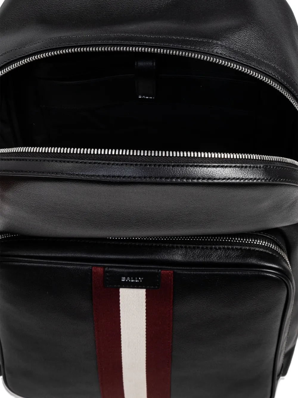 Bally Mythos leren rugzak Zwart