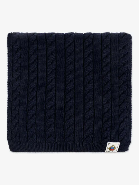 Bally cable-knit scarf
