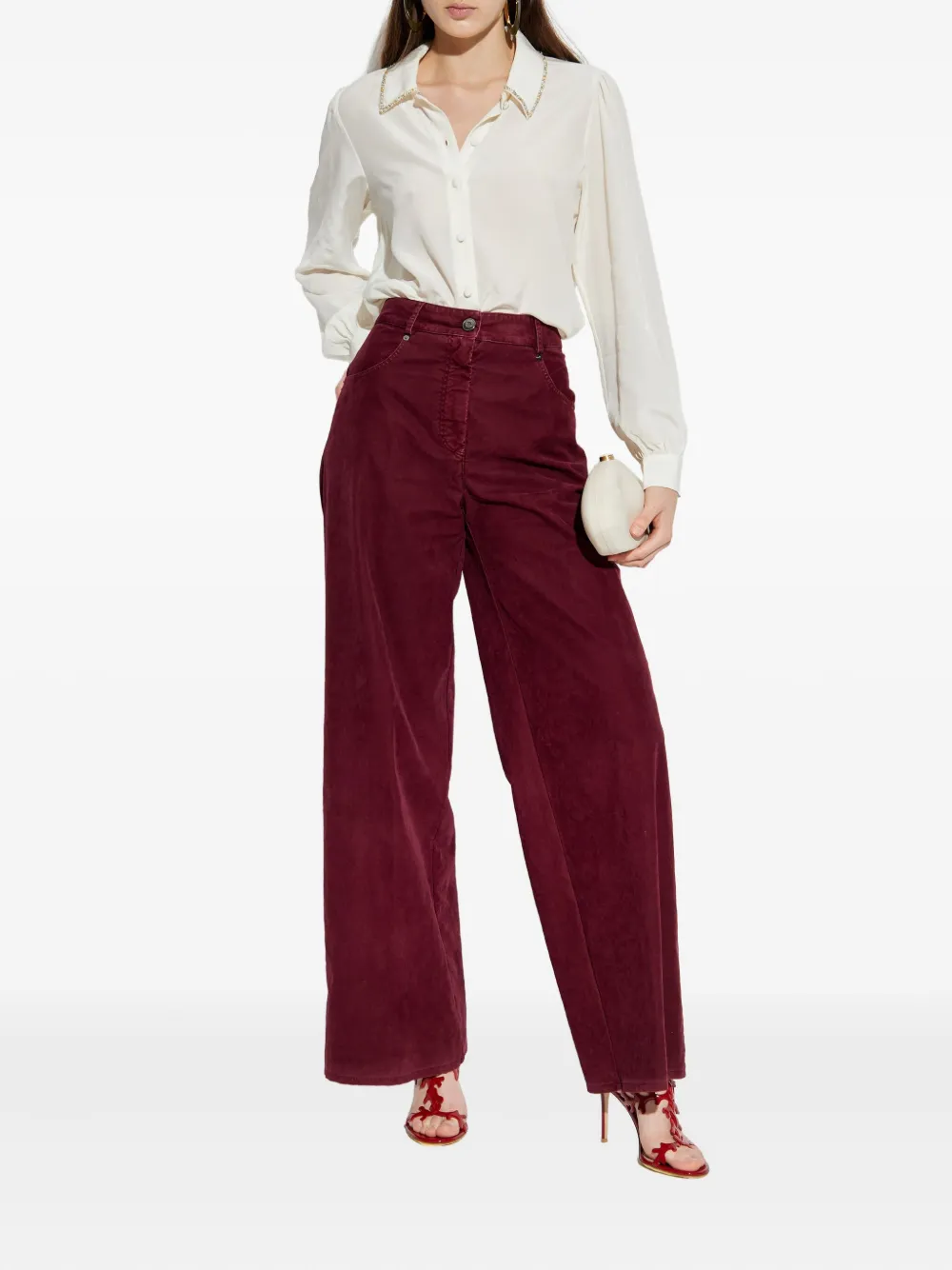 Forte Forte 5-pocket trousers - Rood