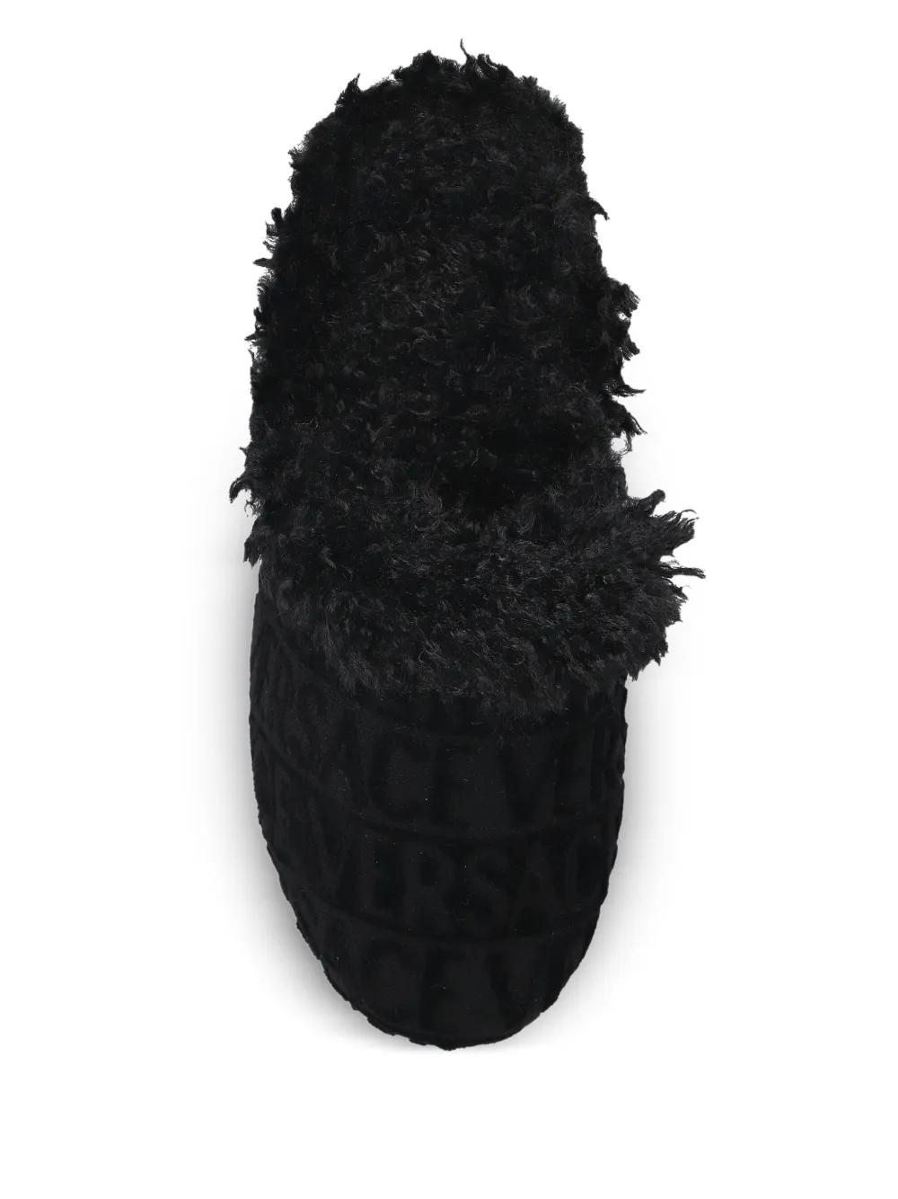 Versace Sneakers met logo Zwart