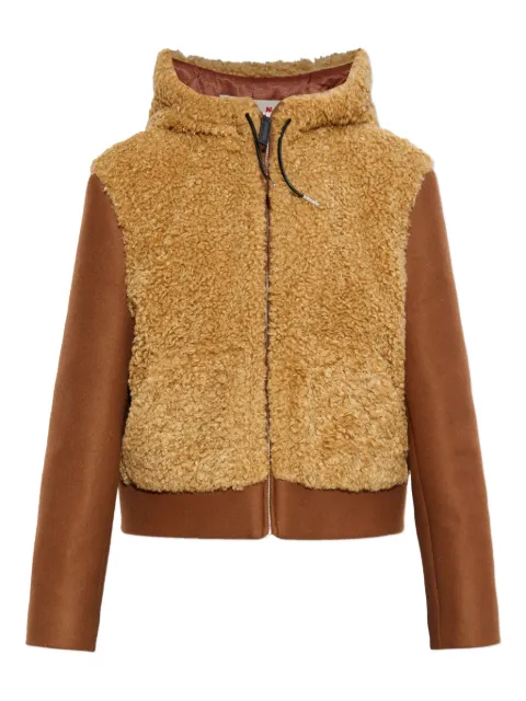 Marni chamarra con panel capitonado