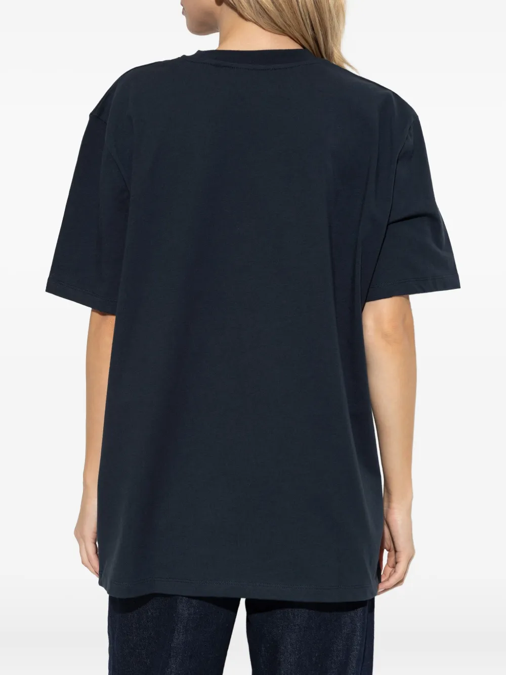 ROTATE BIRGER CHRISTENSEN T-shirt met borduurwerk Blauw