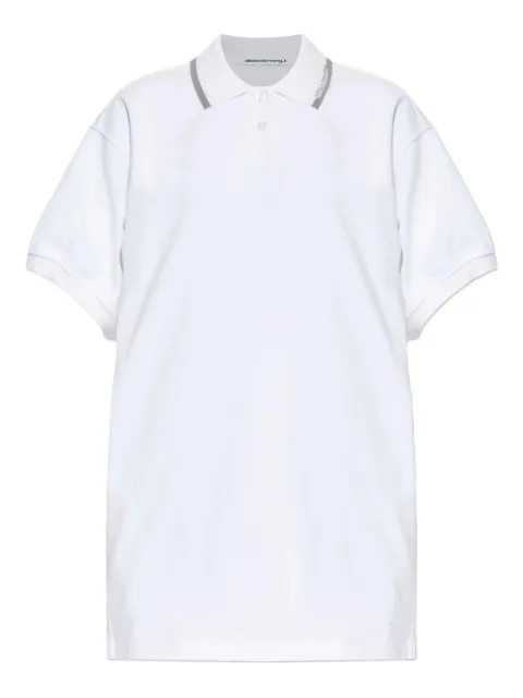 Alexander Wang polo-collar mini dress