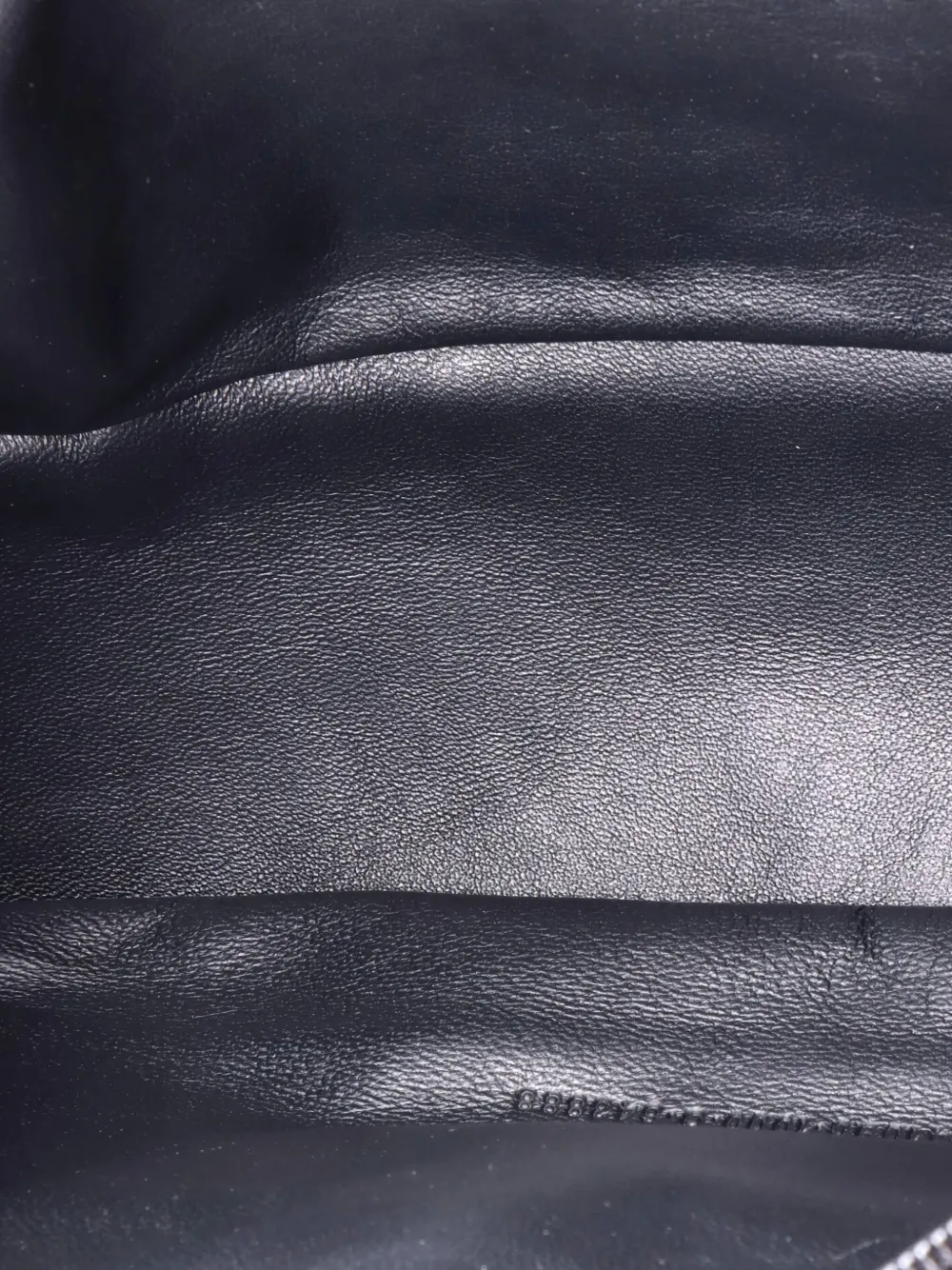 Pre-owned Balenciaga Raver Chain Canvas Shoulder Bag In Black