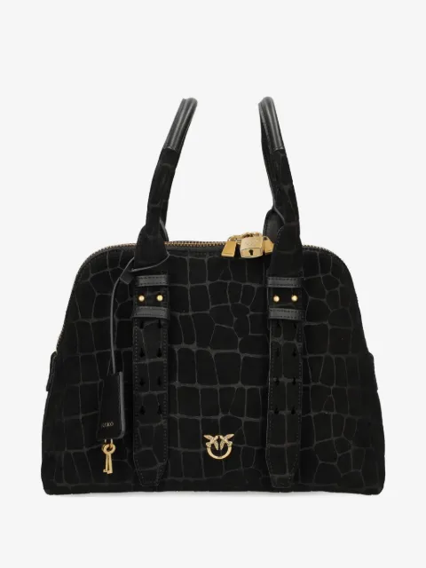 PINKO Escape Bag small handbag in crocodile-print leather