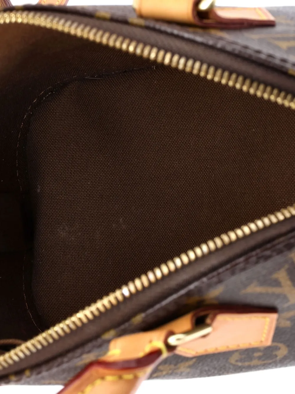 Pre-owned Louis Vuitton Alma Handbag Monogram Canvas Bb Crossbody Bag In Brown