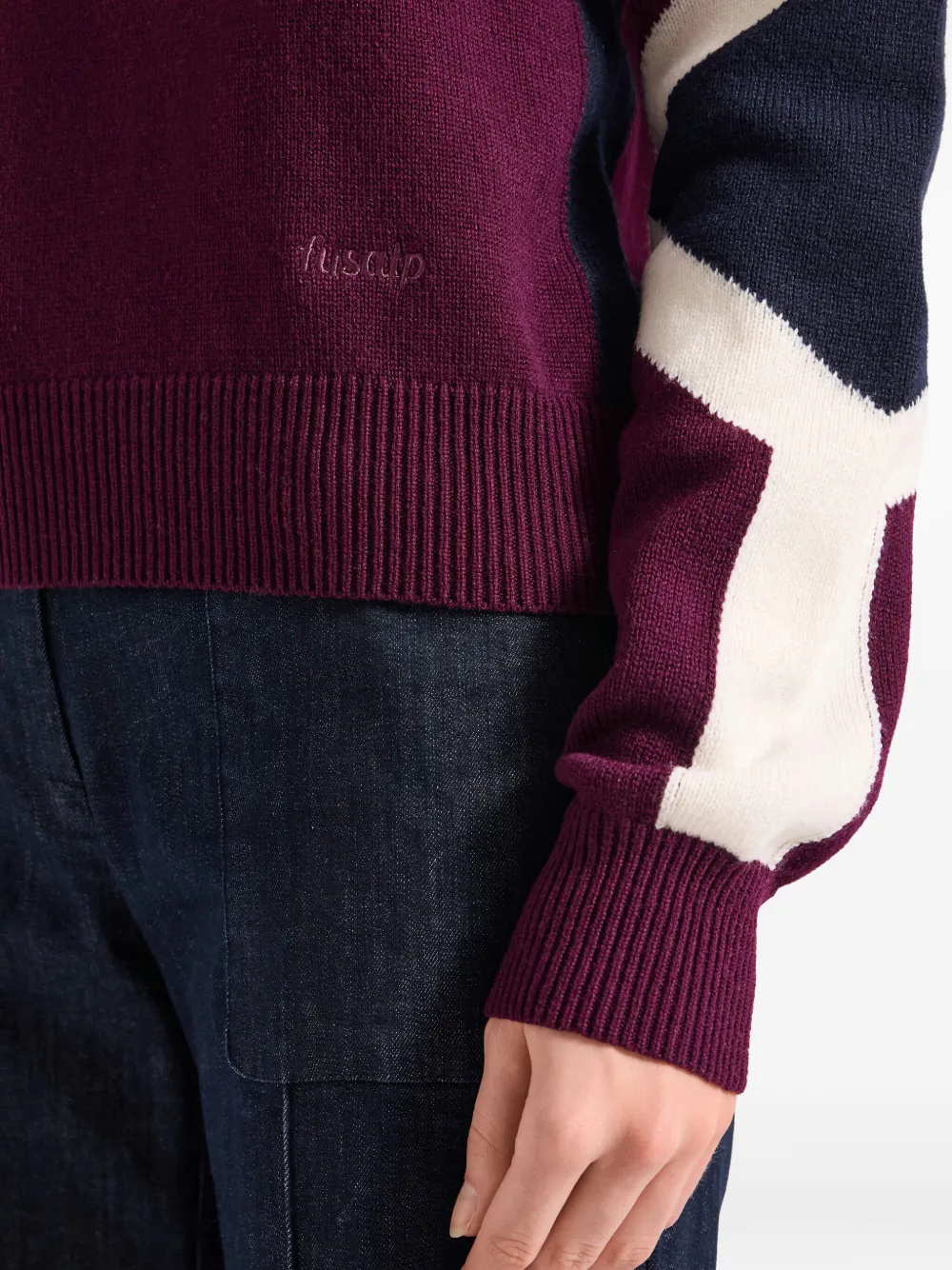 Fusalp Rivena Sweater In Purple