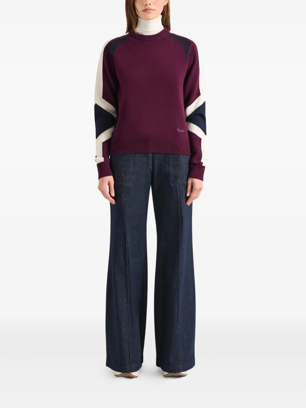 Fusalp Rivena Sweater In Purple
