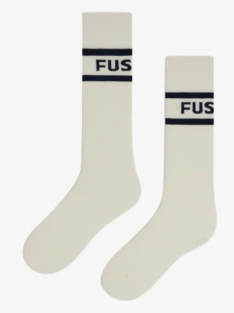 Fusalp stripe-detail logo-jacquard socks