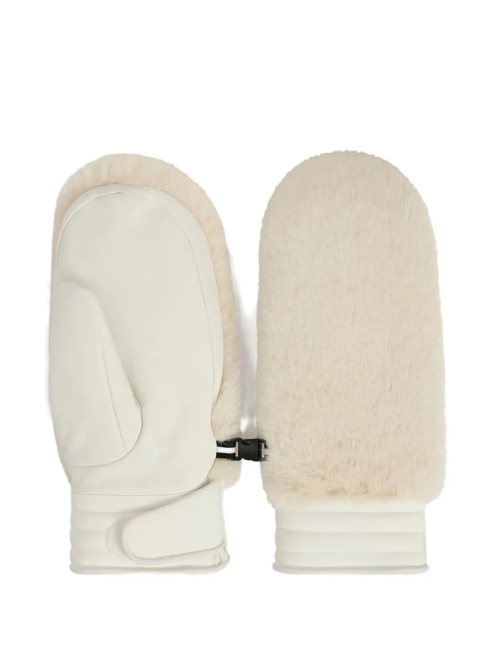 Fusalp Handschoenen van imitatiebont - Wit