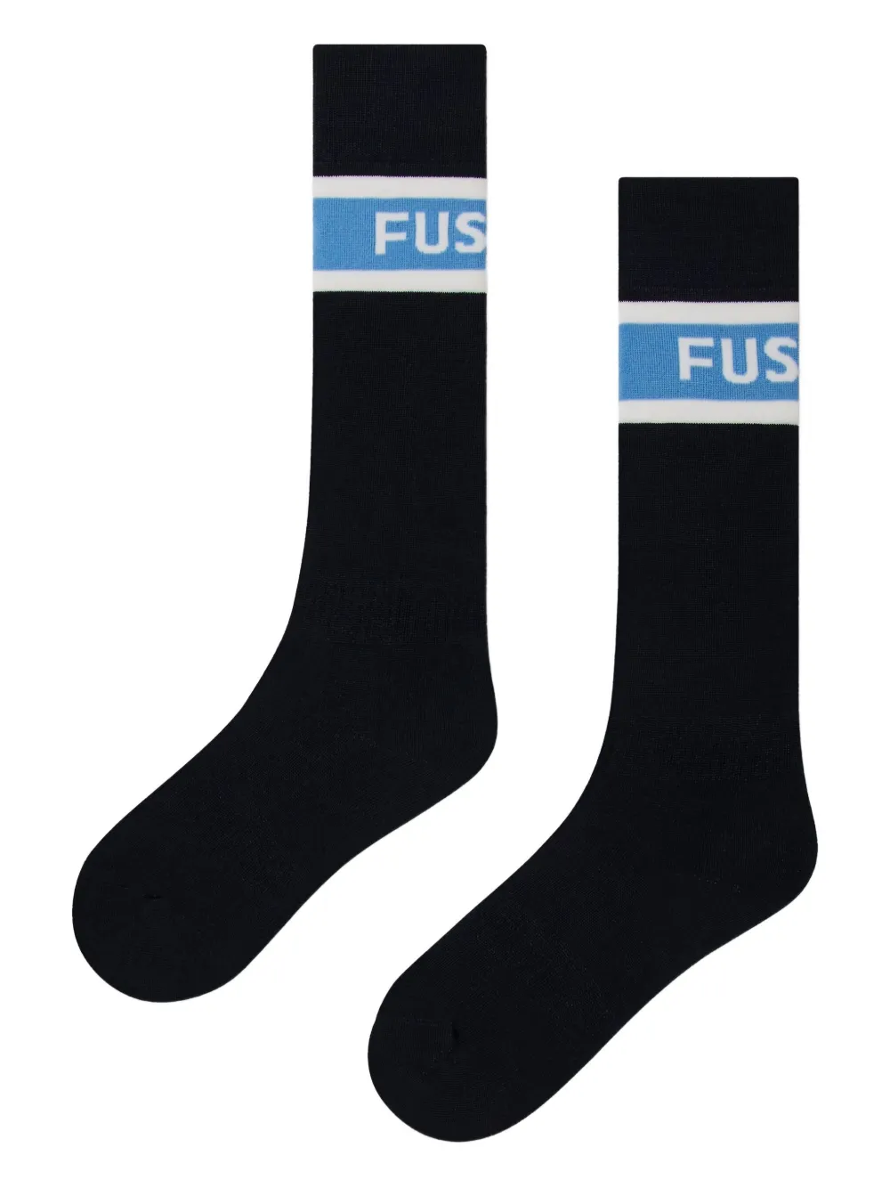 Fusalp Colour-block Jacquard Socks In Black