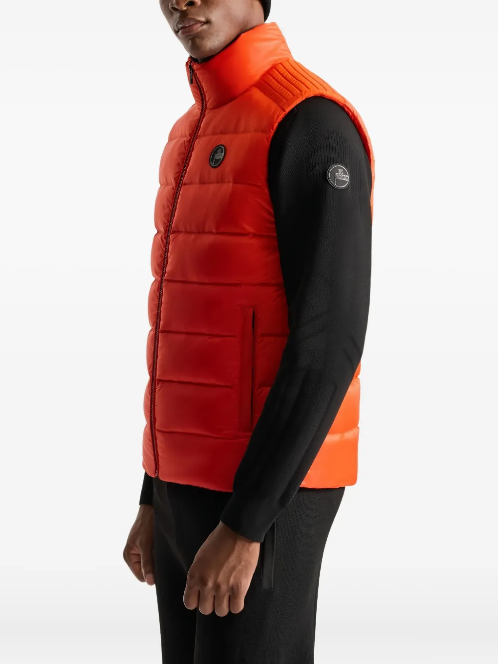 Fusalp Gorvone Gilet In Orange