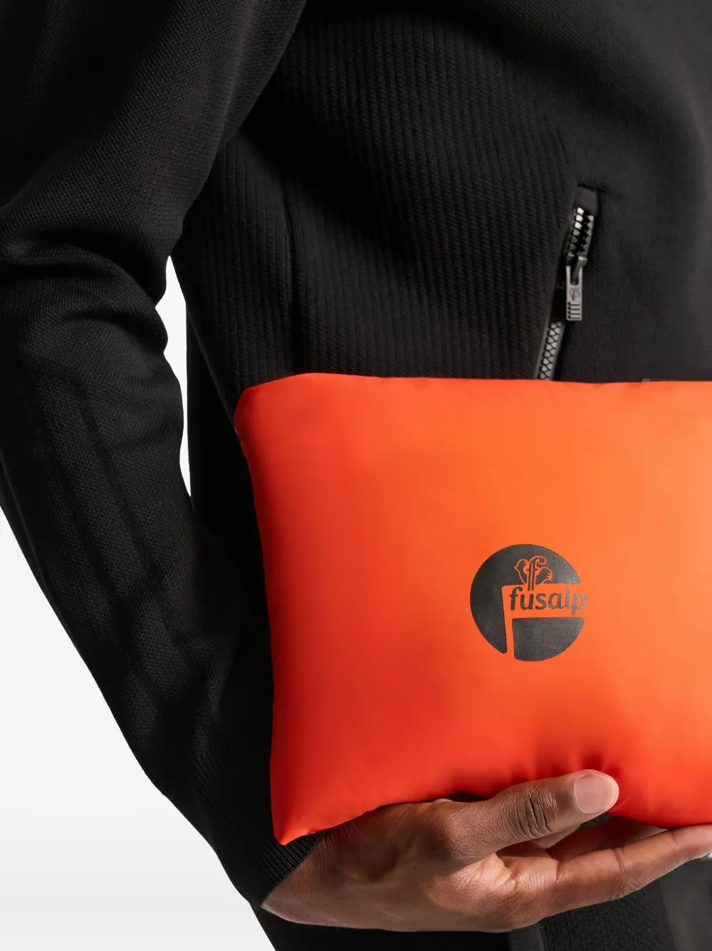 Fusalp Gorvone Gilet In Orange